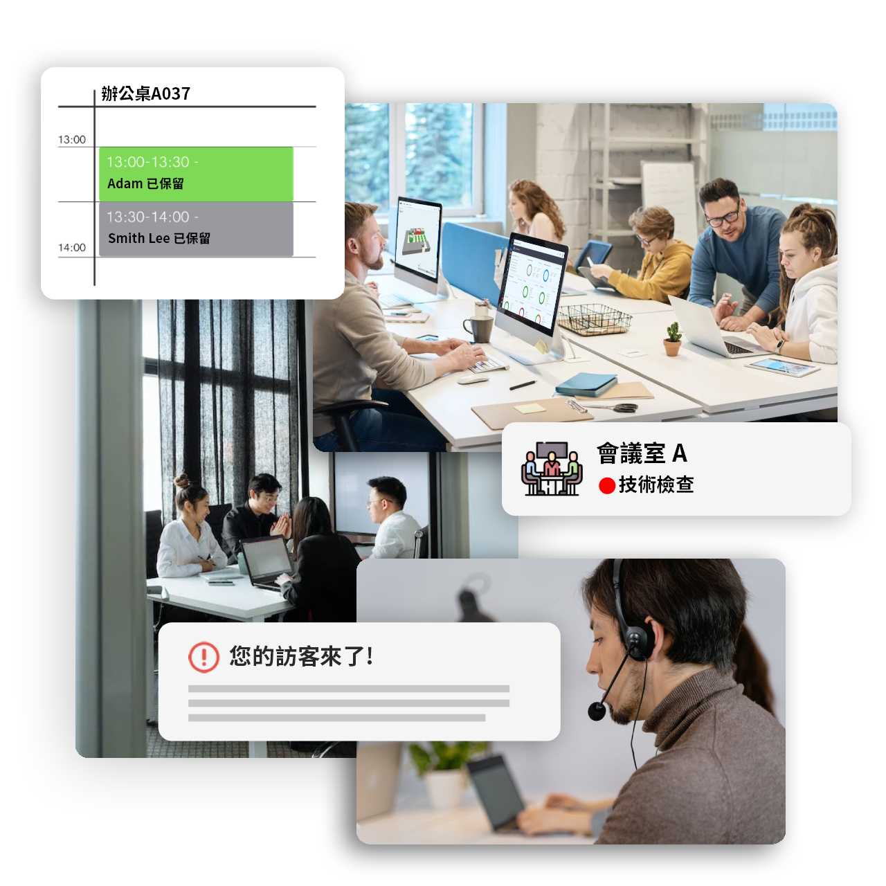 All-in-one smart office system - ONES