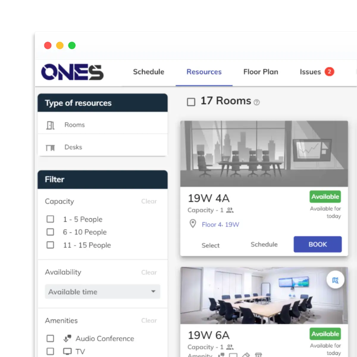 Intuitive space management